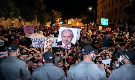 "Netanyahu Karşıtı Gösteri: Binlerce İsrail Vatandaşı Sokaklarda!"