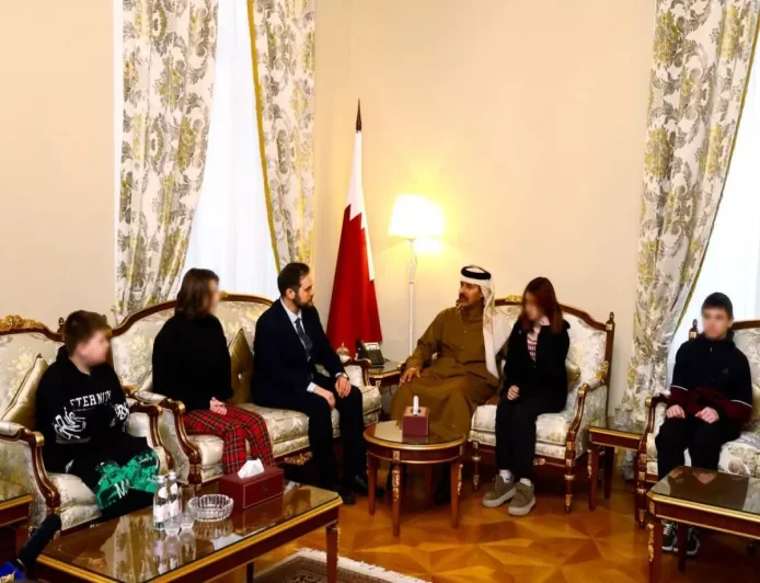 "Rusya, 5 Ukraynalı çocuğu Katar'a iade etti"
