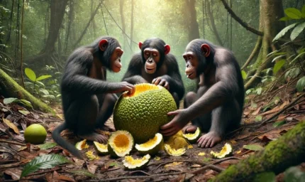 "Bilim İnsanları Şaşkına Çevirdi: Şempanzeler Alkollü Ziyafet Verdi!"