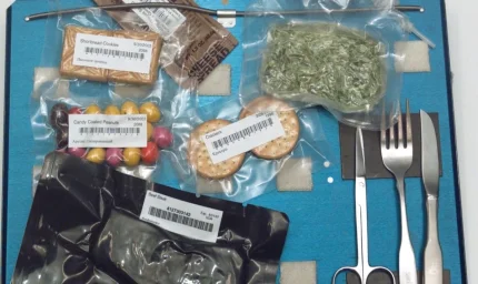 Fransız astronot uzayda bunları yiyecek