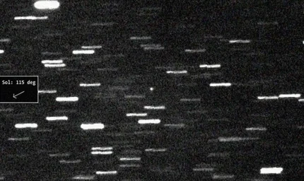 Dünya dışı cisim ilk kez kameralara yakalandı