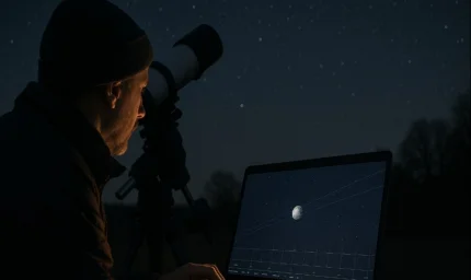 Teleskopların gözünden kaçıyor ama Ay'dan kopan parçalar Dünya'nın etrafında