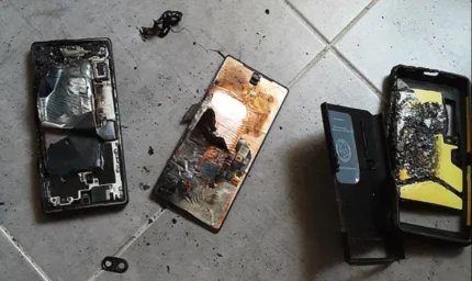 Android telefon güncelleme sonrası alev aldı