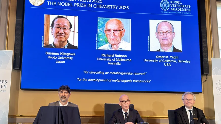 2025 Nobel Kimya Ödülü sahiplerini buldu