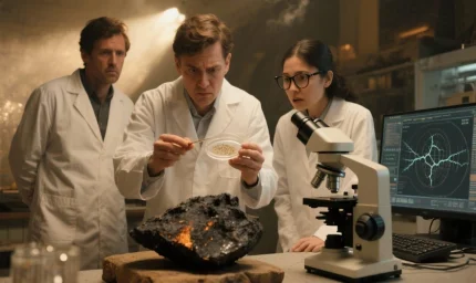 2 Milyar yıllık göktaşında insan DNA’sı izleri! İnsanlar uzaydan mı geldi?