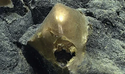 Okyanusun dibinde ortaya çıktı: Altın renginde ama ne olduğu çözülemiyor