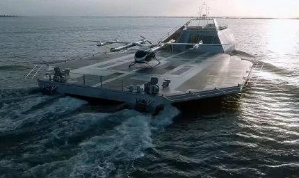 Dünyanın ilk yüzen havalimanı denize açıldı! Kara ile bağlantısı yok