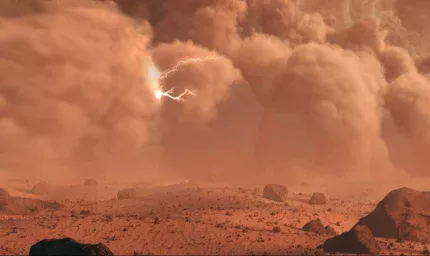 NASA, Mars’ta ilk kez yıldırım sesleri kaydetti