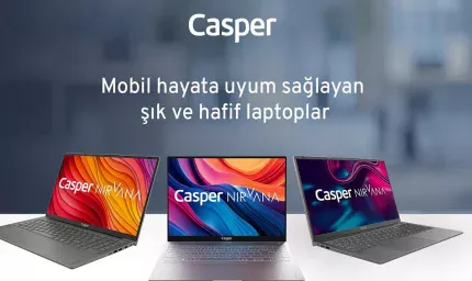 Casper, mobilite odaklı yeni laptop modellerini tanıttı