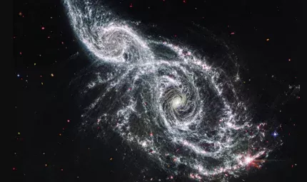 NASA paylaştı: Uzaydan büyüleyici görüntü