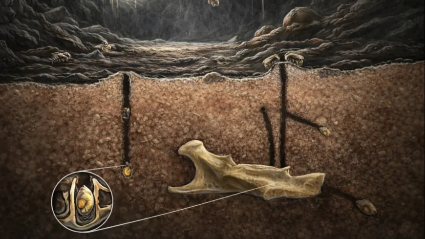 Şaşırtan keşif: Arılar kemiklerde yuva yapmış